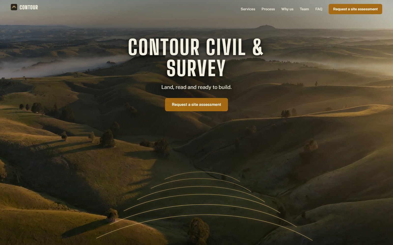 The cinematic demonstration build for Contour Civil and Survey